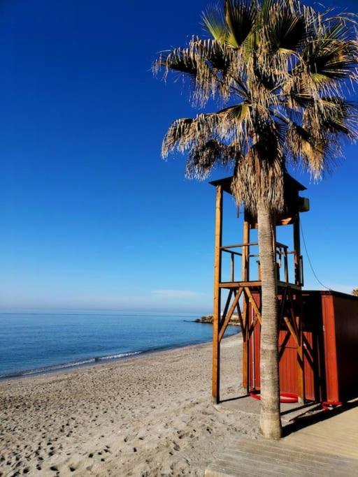 Ferienwohnung Atico Fresco Y Luminoso Con Aparcamiento Privado Nerja Exterior foto